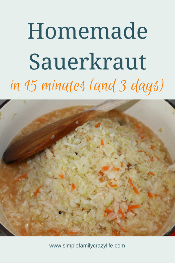 Sauerkraut recipe