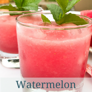 Canada Day watermelon slush