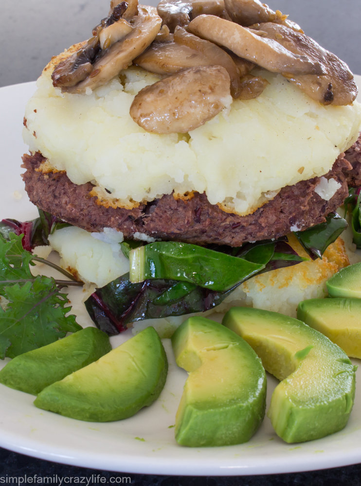 Vegan Red Beans Veggie Burger with Potato Patties - is vegan living expensive
