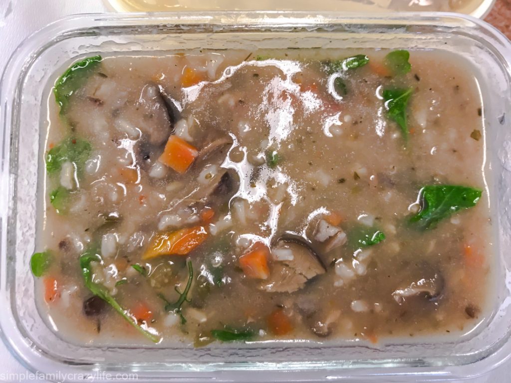 Creamy mushroom and wild rice soup - Gluten-free, no MSG, and vegan