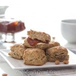 Vegan whole wheat and almond flour biscuits
